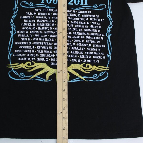 Jason Aldean 2011 My Kind of Party Concert Tour Tshirt Black Size Small - Picture 6 of 7